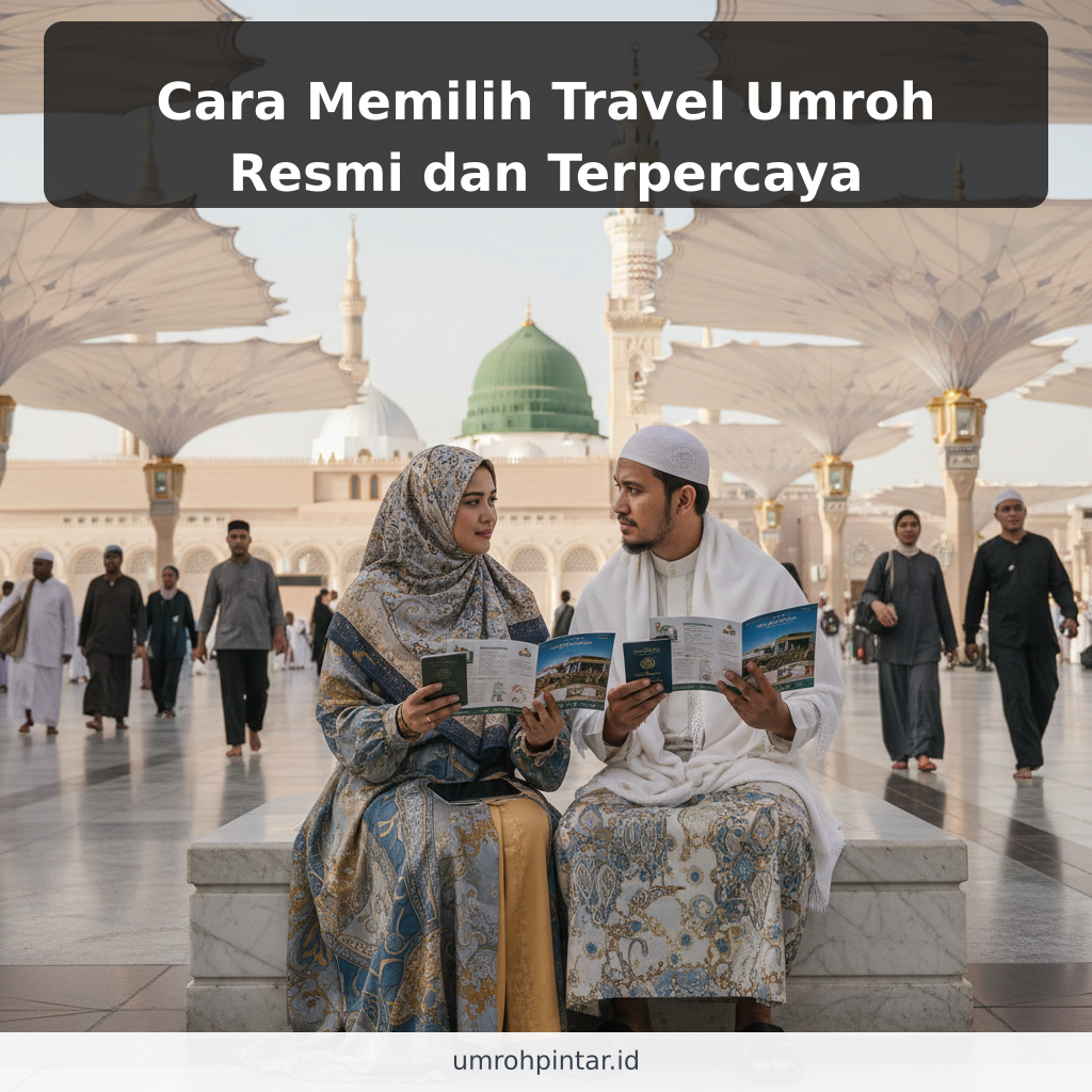 Cara Memilih Travel Umroh Resmi dan Terpercaya - ilustrasi
