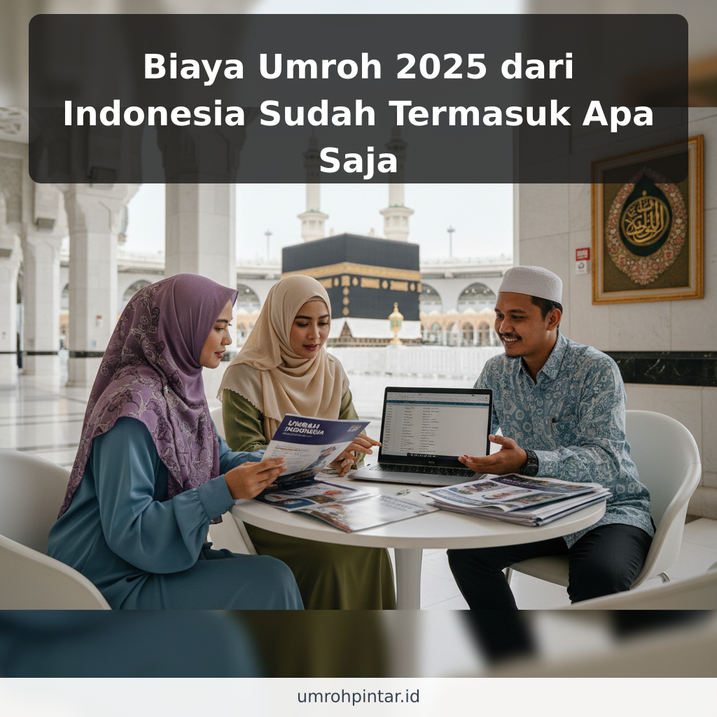 Biaya Umroh 2025 dari Indonesia Sudah Termasuk Apa Saja