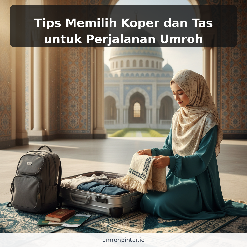 Tips Memilih Koper dan Tas untuk Perjalanan Umroh