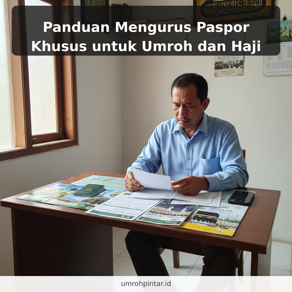 Panduan Mengurus Paspor Khusus untuk Umroh dan Haji - ilustrasi