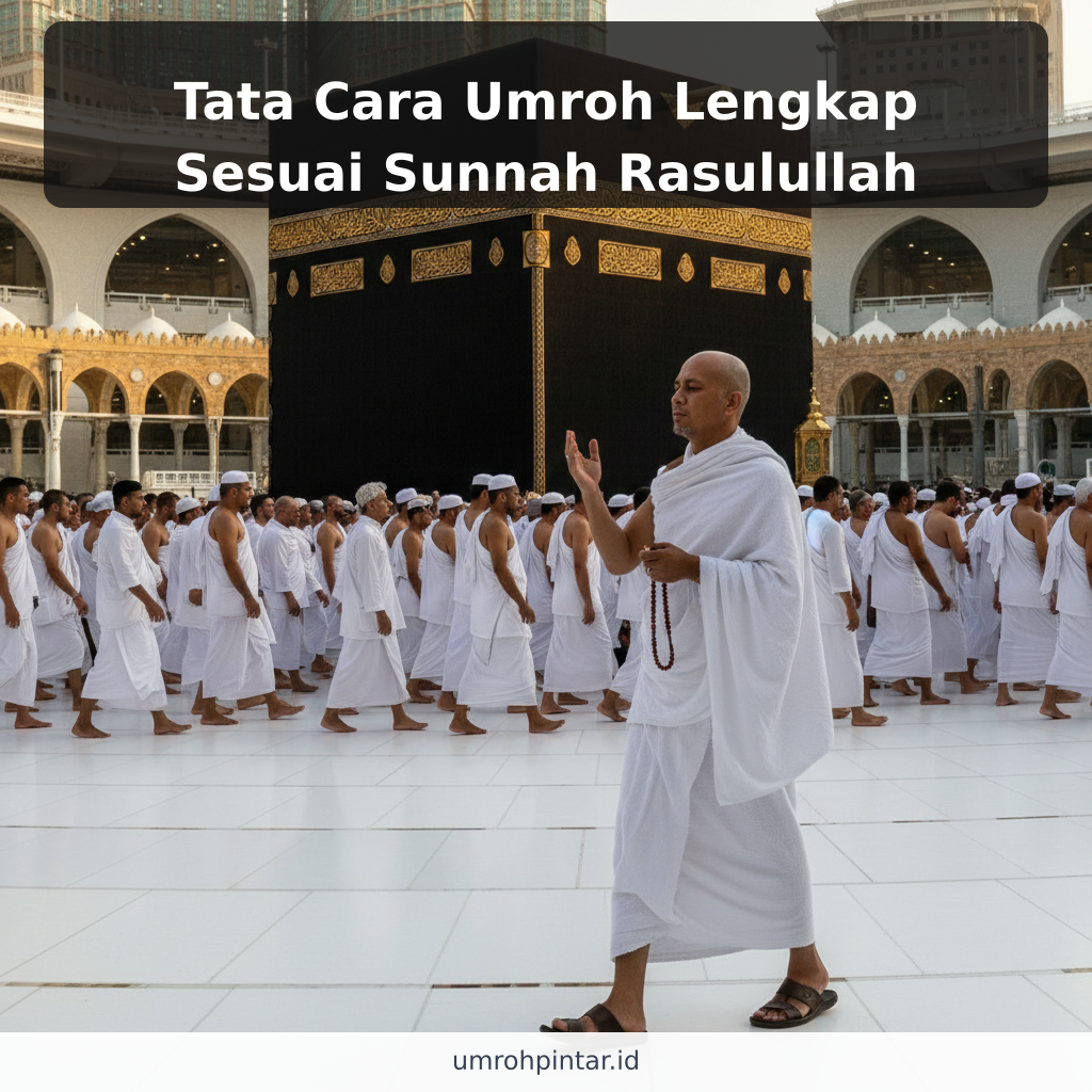 Tata Cara Umroh Lengkap Sesuai Sunnah Rasulullah - ilustrasi