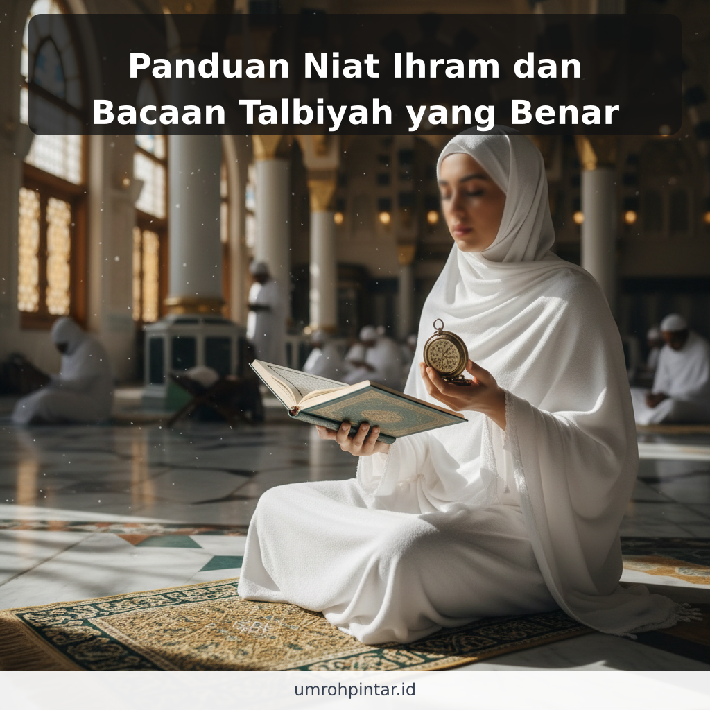 Panduan Niat Ihram dan Bacaan Talbiyah yang Benar