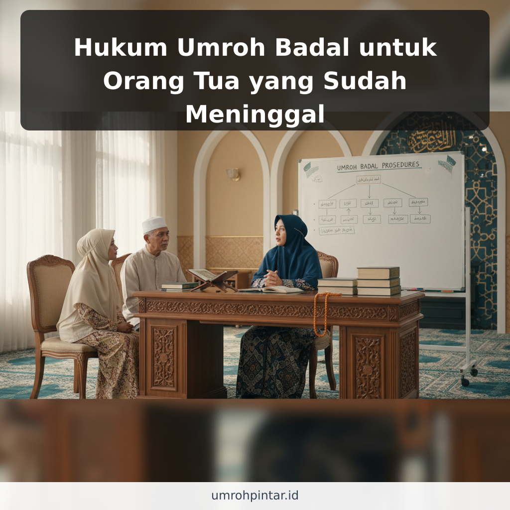 Hukum Umroh Badal untuk Orang Tua yang Sudah Meninggal - ilustrasi