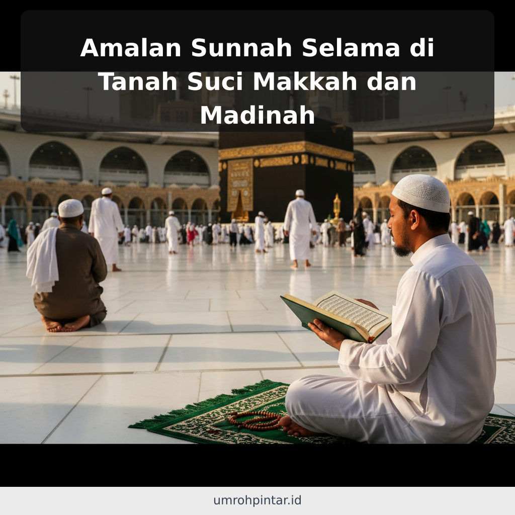 Amalan Sunnah Selama di Tanah Suci Makkah dan Madinah