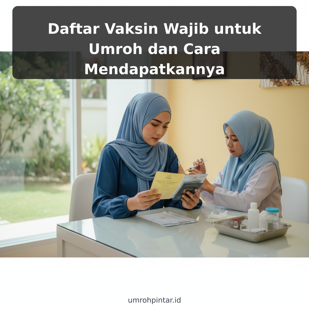 Daftar Vaksin Wajib untuk Umroh dan Cara Mendapatkannya - ilustrasi