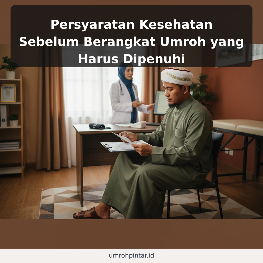 Persyaratan Kesehatan Sebelum Berangkat Umroh yang Harus Dipenuhi - ilustrasi