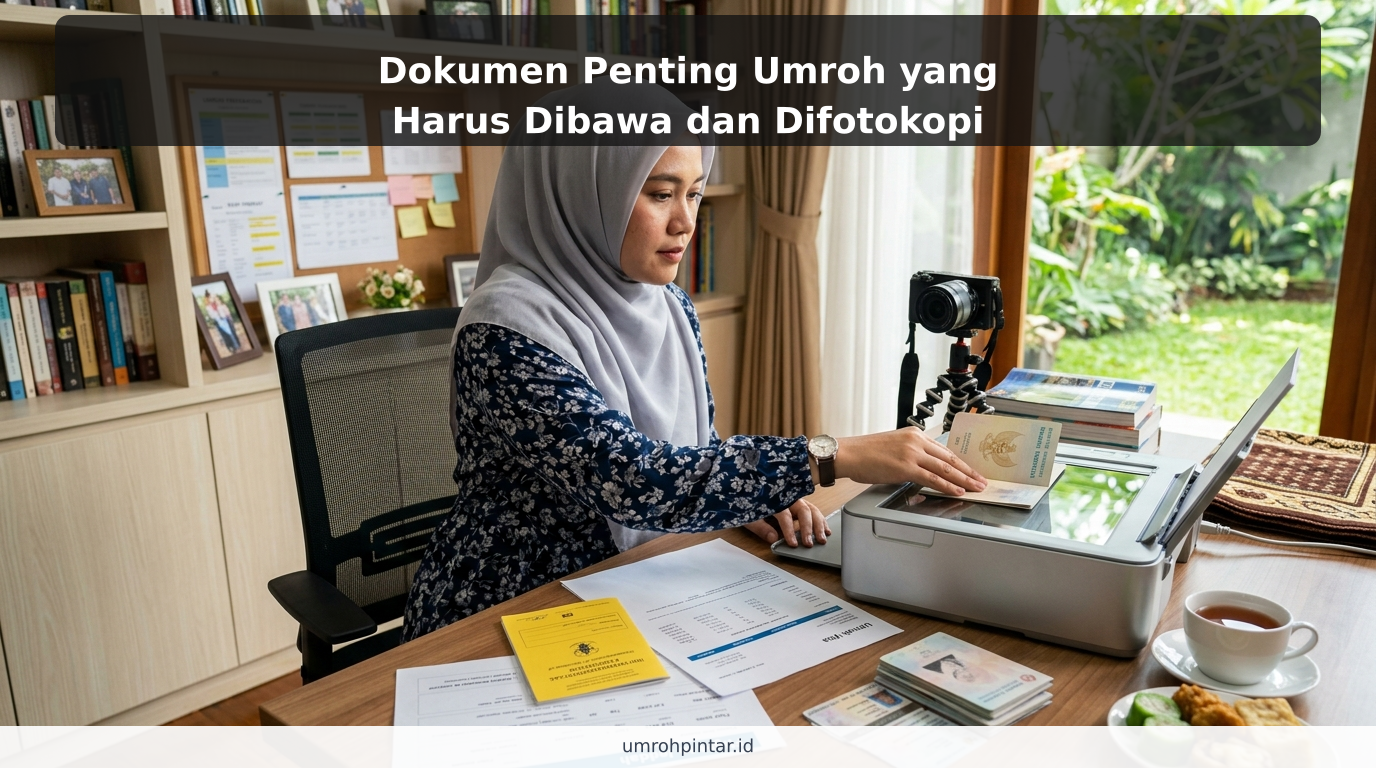 Dokumen Penting Umroh yang Harus Dibawa dan Difotokopi