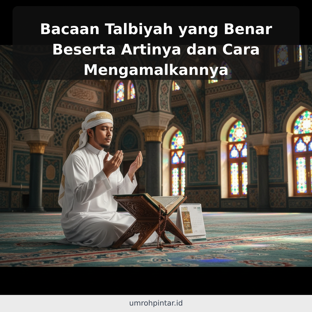 Bacaan Talbiyah yang Benar Beserta Artinya dan Cara Mengamalkannya