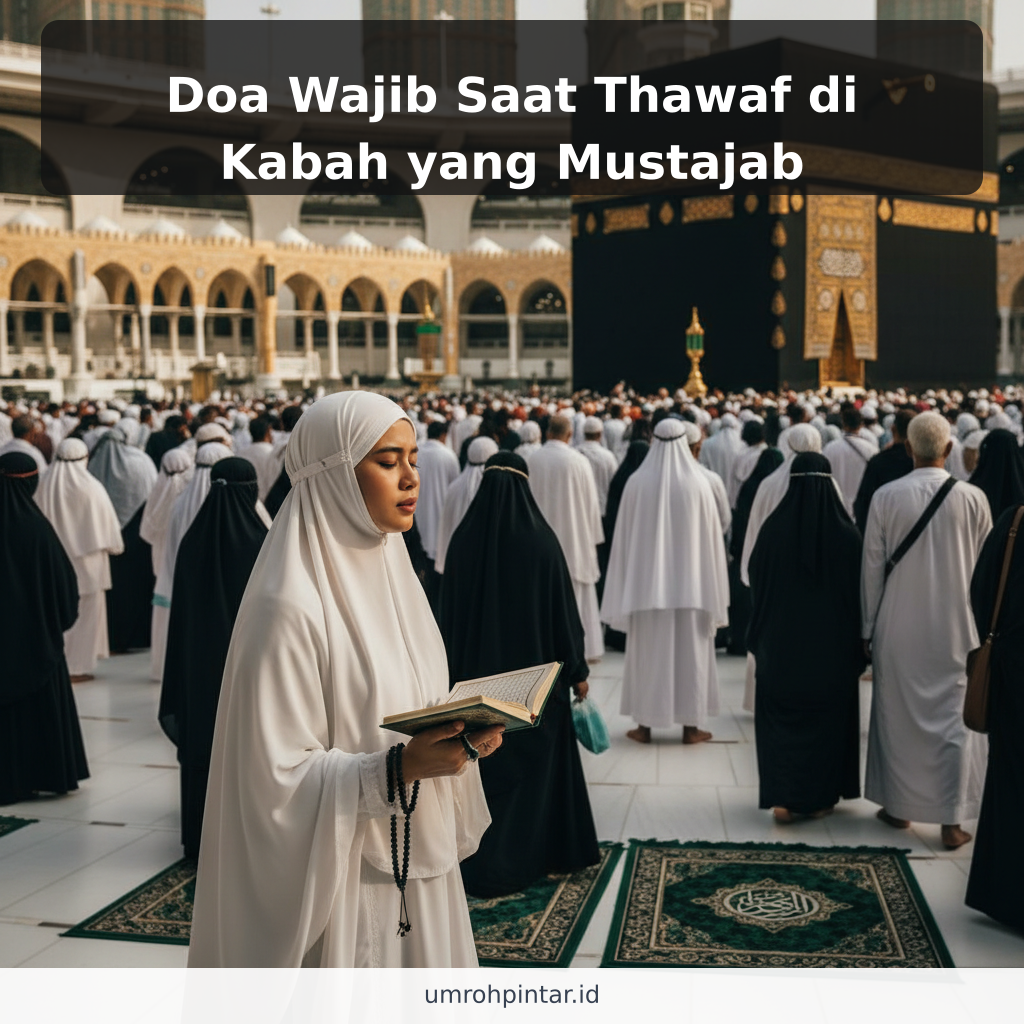 Doa Wajib Saat Thawaf di Kabah yang Mustajab