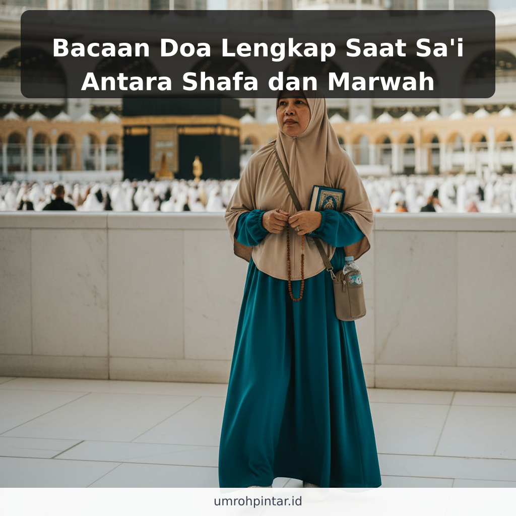 Bacaan Doa Lengkap Saat Sa'i Antara Shafa dan Marwah - ilustrasi