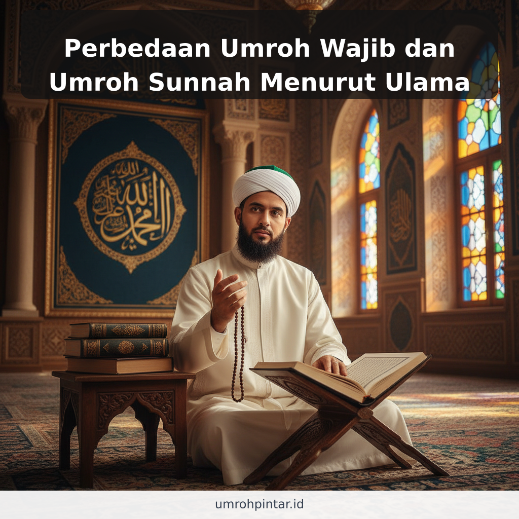 Perbedaan Umroh Wajib dan Umroh Sunnah Menurut Ulama - ilustrasi