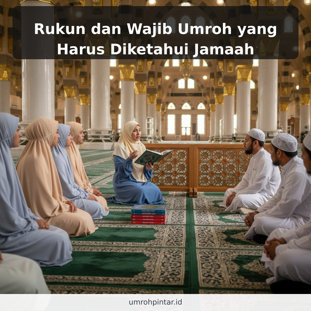 Rukun dan Wajib Umroh yang Harus Diketahui Jamaah - ilustrasi