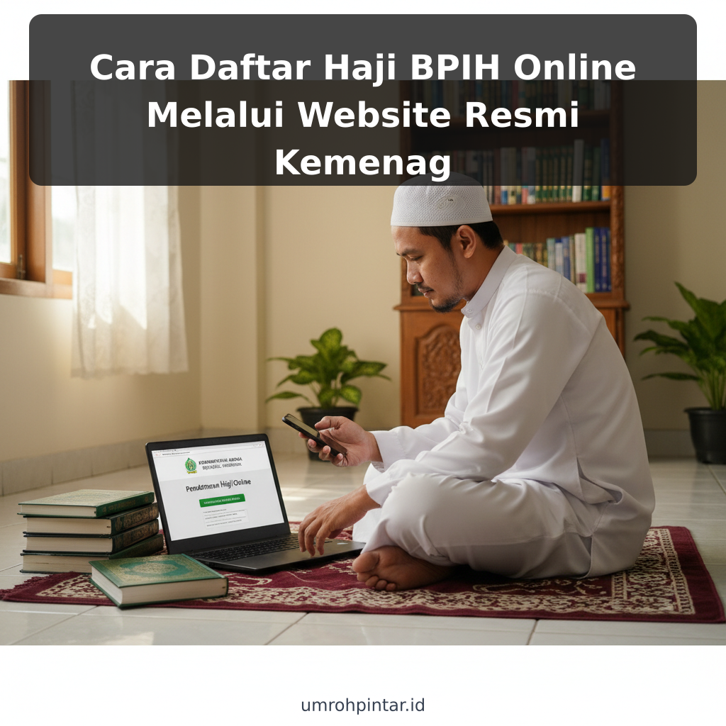 Cara Daftar Haji BPIH Online Melalui Website Resmi Kemenag