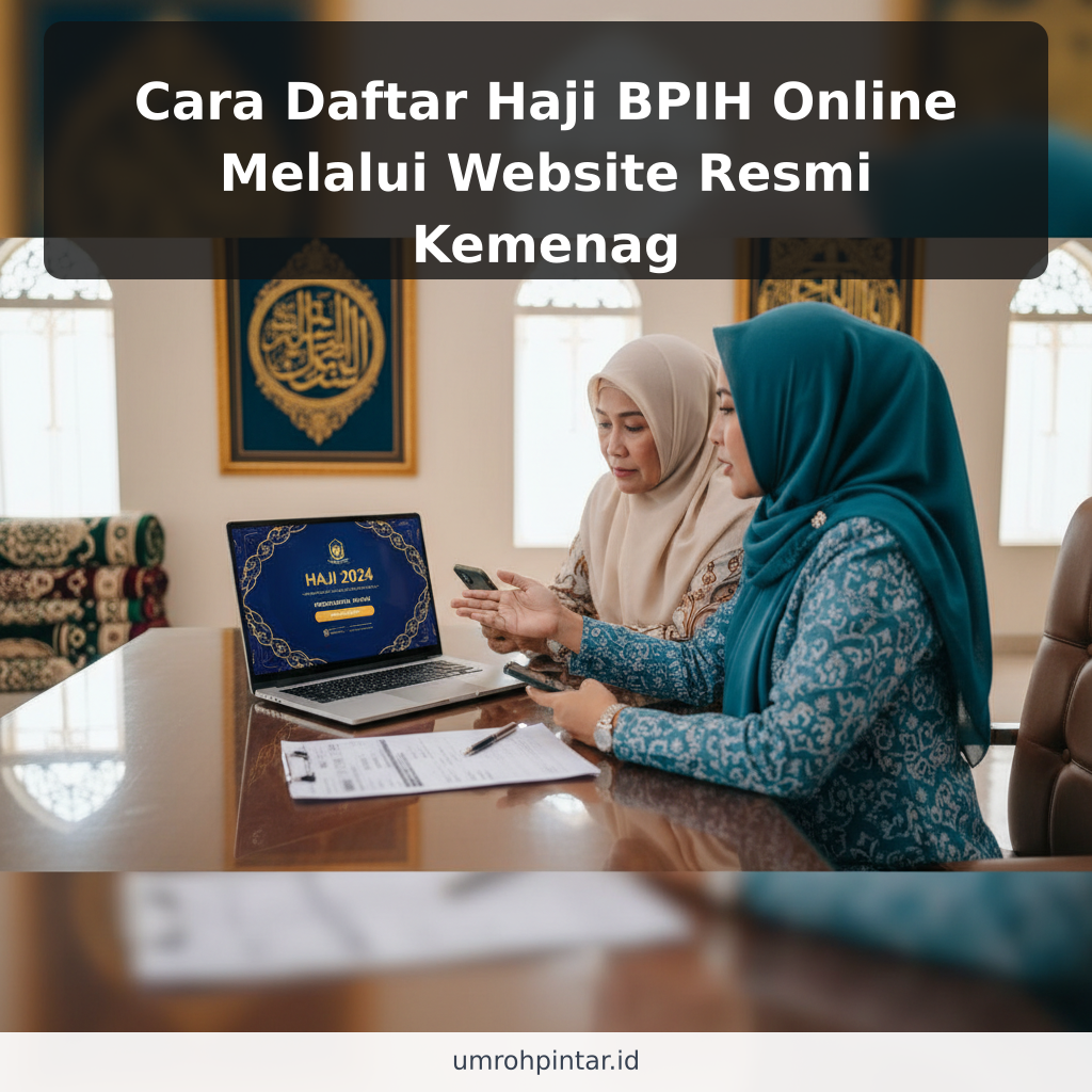 Cara Daftar Haji BPIH Online Melalui Website Resmi Kemenag - ilustrasi