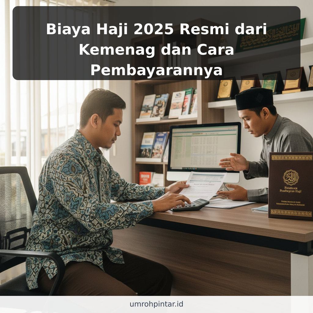 Biaya Haji 2025 Resmi dari Kemenag dan Cara Pembayarannya - ilustrasi