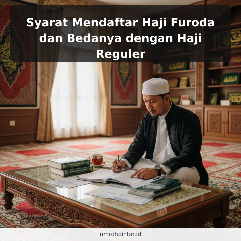Syarat Mendaftar Haji Furoda dan Bedanya dengan Haji Reguler
