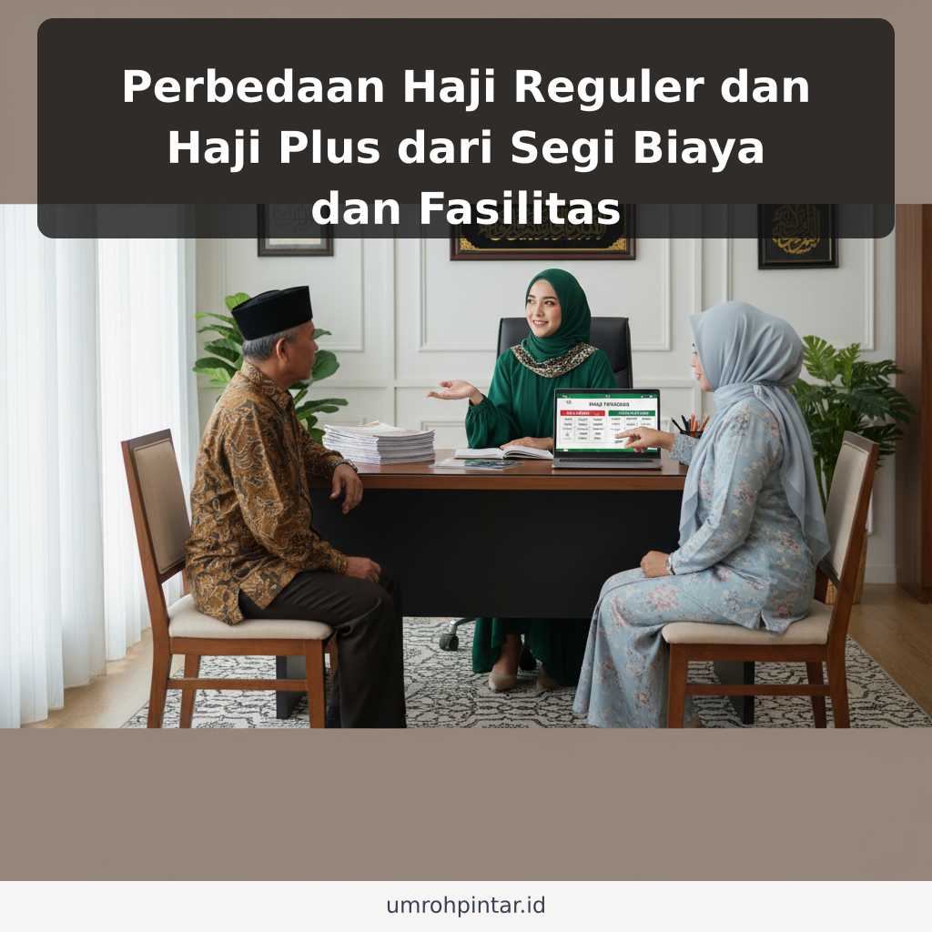 Perbedaan Haji Reguler dan Haji Plus dari Segi Biaya dan Fasilitas