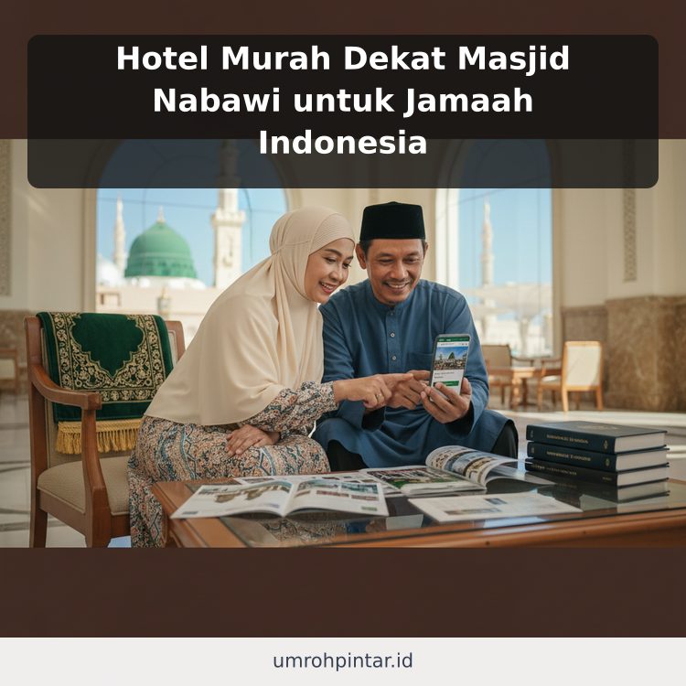 Hotel Murah Dekat Masjid Nabawi untuk Jamaah Indonesia ilustrasi
