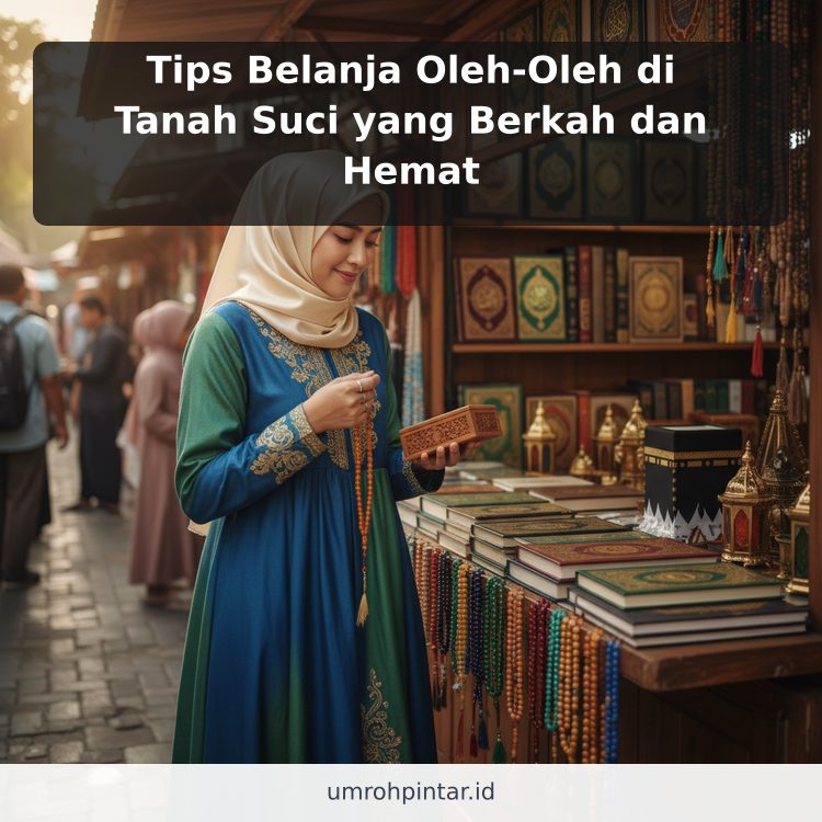 Tips Belanja Oleh-Oleh di Tanah Suci yang Berkah dan Hemat ilustrasi