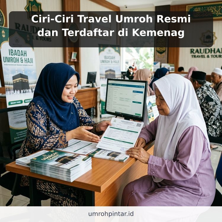Ciri-Ciri Travel Umroh Resmi dan Terdaftar di Kemenag ilustrasi