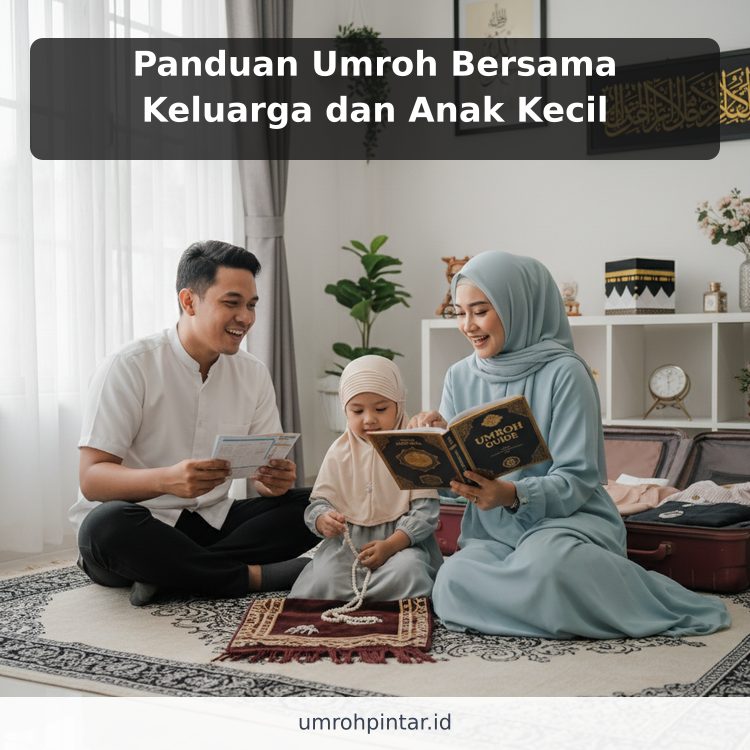 Panduan Umroh Bersama Keluarga dan Anak Kecil ilustrasi
