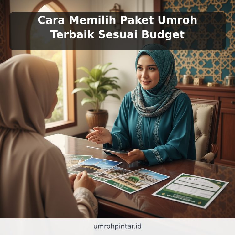 Cara Memilih Paket Umroh Terbaik Sesuai Budget ilustrasi