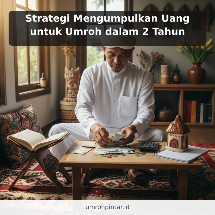 Strategi Mengumpulkan Uang untuk Umroh dalam 2 Tahun ilustrasi