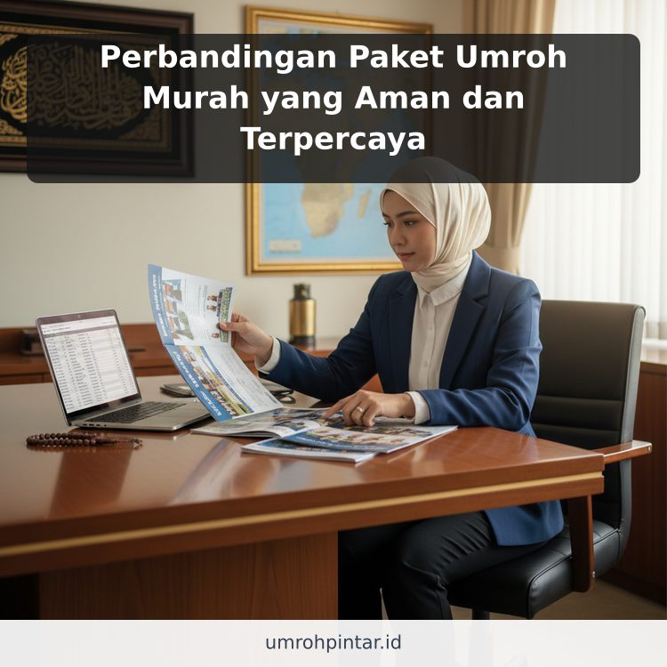Perbandingan Paket Umroh Murah yang Aman dan Terpercaya ilustrasi