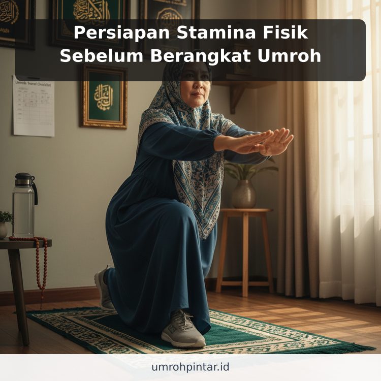 Persiapan Stamina Fisik Sebelum Berangkat Umroh ilustrasi
