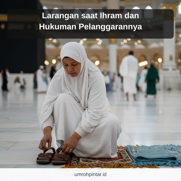 Larangan saat Ihram dan Hukuman Pelanggarannya ilustrasi
