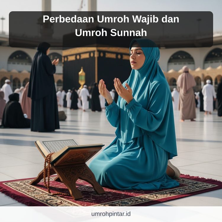 Perbedaan Umroh Wajib dan Umroh Sunnah ilustrasi