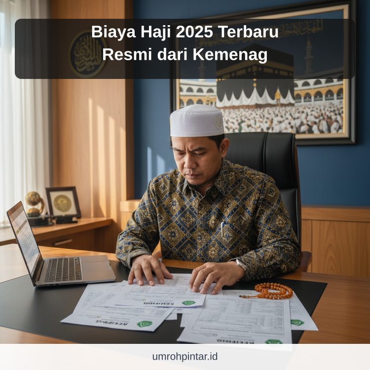Biaya Haji 2025 Terbaru Resmi dari Kemenag