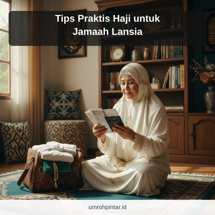 Tips Praktis Haji untuk Jamaah Lansia