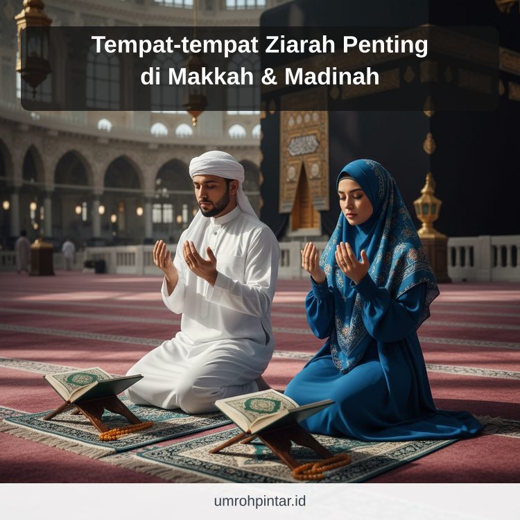 Tempat-tempat Ziarah Penting di Makkah & Madinah