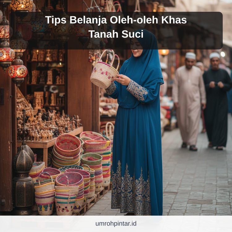 Tips Belanja Oleh-oleh Khas Tanah Suci ilustrasi