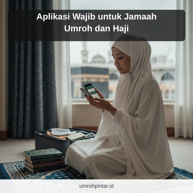 Aplikasi Wajib untuk Jamaah Umroh dan Haji ilustrasi