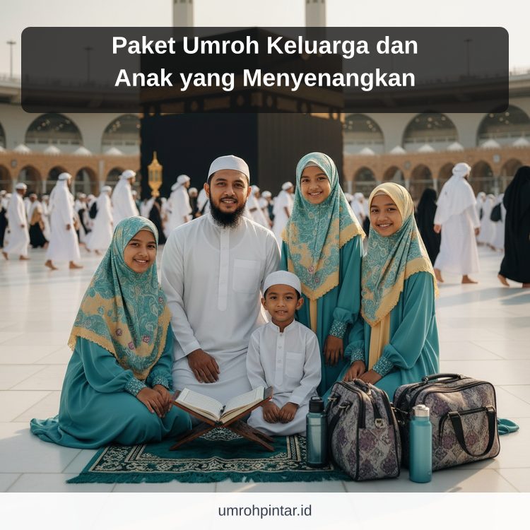 Paket Umroh Keluarga dan Anak yang Menyenangkan ilustrasi