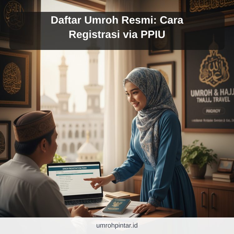Daftar Umroh Resmi: Cara Registrasi via PPIU