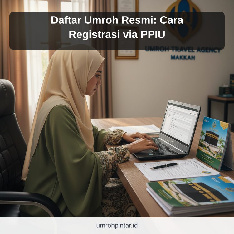 Daftar Umroh Resmi: Cara Registrasi via PPIU ilustrasi