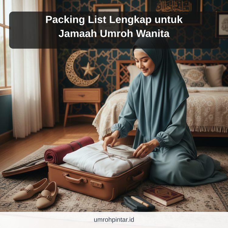 Packing List Lengkap untuk Jamaah Umroh Wanita