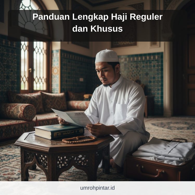 Panduan Lengkap Haji Reguler dan Khusus ilustrasi