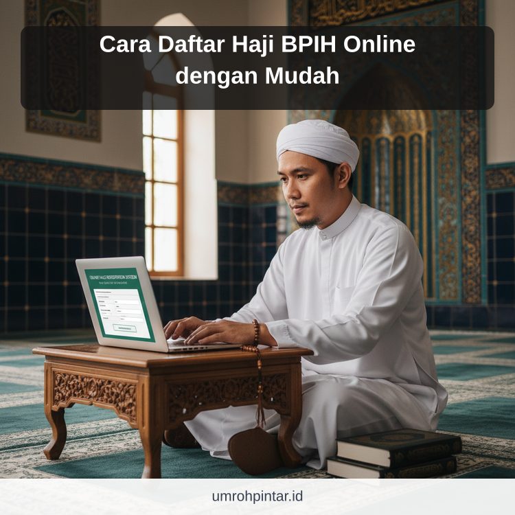 Cara Daftar Haji BPIH Online dengan Mudah ilustrasi