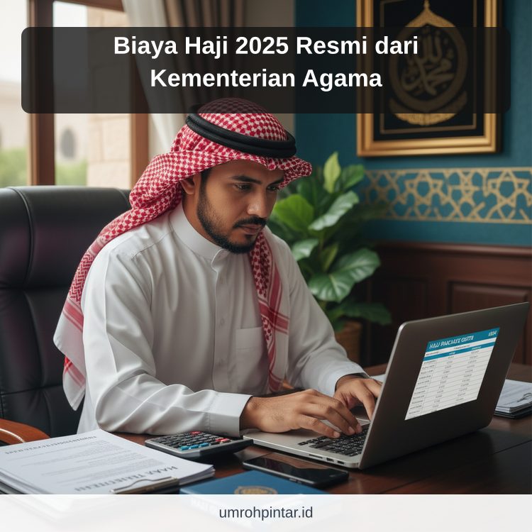 Biaya Haji 2025 Resmi dari Kementerian Agama