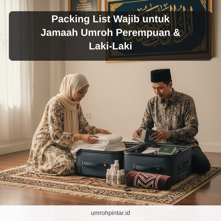 Perbedaan haji ONH reguler vs plus vs furoda - Packing List Wajib untuk Jamaah Umroh Perempuan & Laki-Laki