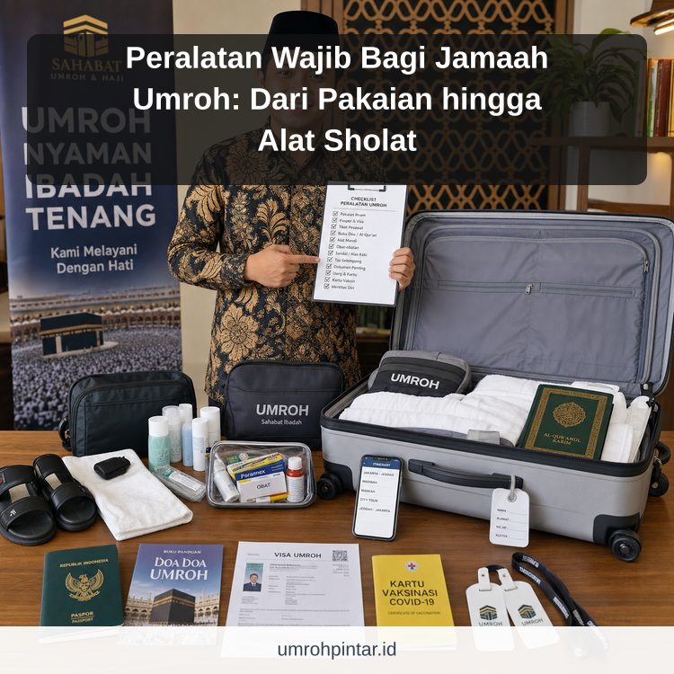 Perbedaan haji ONH reguler vs plus vs furoda - Peralatan Wajib Bagi Jamaah Umroh: Dari Pakaian hingga Alat Sholat