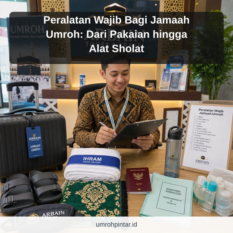 Ilustrasi Perbedaan haji ONH reguler vs plus vs furoda - Peralatan Wajib Bagi Jamaah Umroh: Dari Pakaian hingga Alat ...