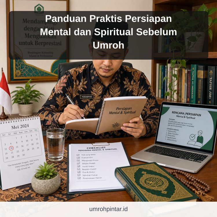 Ilustrasi Perbedaan haji ONH reguler vs plus vs furoda - Panduan Praktis Persiapan Mental dan Spiritual Sebelum Umroh