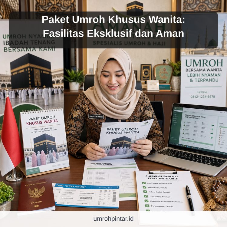 Ilustrasi Perbedaan haji ONH reguler vs plus vs furoda - Paket Umroh Khusus Wanita: Fasilitas Eksklusif dan Aman