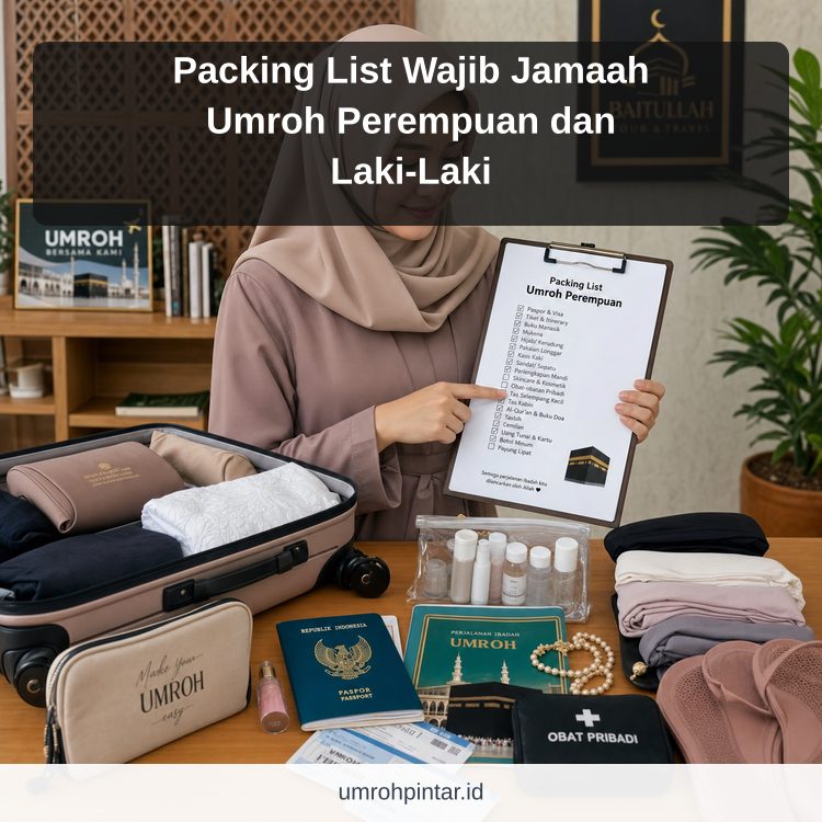 Perbedaan haji ONH reguler vs plus vs furoda - Packing List Wajib Jamaah Umroh Perempuan dan Laki-Laki