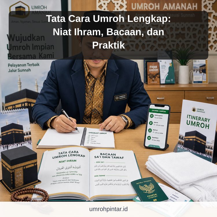 Ilustrasi Perbedaan haji ONH reguler vs plus vs furoda - Tata Cara Umroh Lengkap: Niat Ihram, Bacaan, dan Praktik